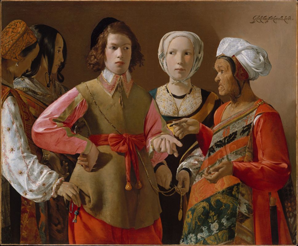 Top Met Paintings Before 1860 14 Georges de La Tour The Fortune Teller